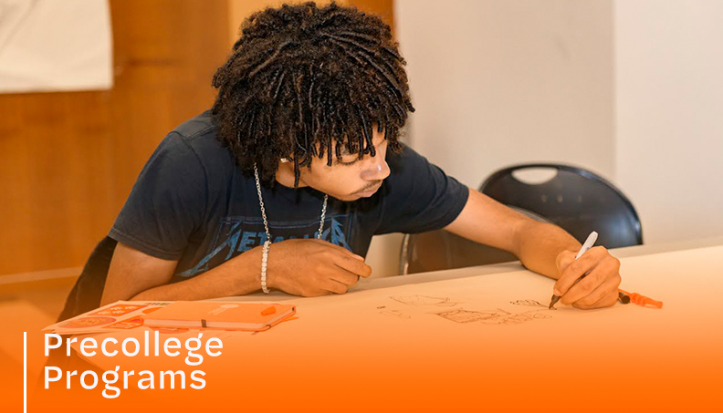 high school student drawing